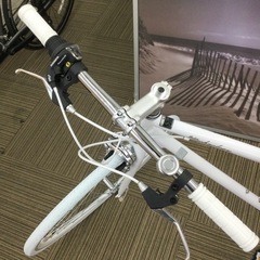 【ペイペイが使えるお店✨新品❗️未使用❗️ホワイト❗️メーカー1年保証❗️取扱説明書付き❗️✨】21TECHNOLOGY/21テクノロジー 700Cロードバイク