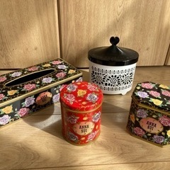 ANNA SUI アナスイ ティッシュケース 缶 小物入れ