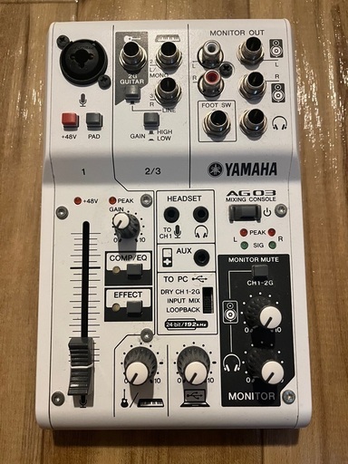 エフェクター、PA機器 YAMAHA AG03