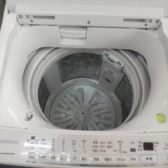 日立！2021年！7kg！ビートウォッシュ！ガラストップ！インバーター