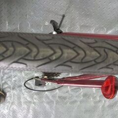 C521★17800円★整備済み スポーツ中古自転車【アルミクロスバイク　シボレー　ワインレッドｘ白　】