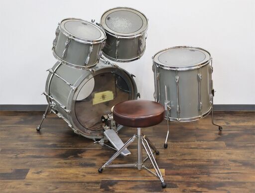 ヤ取終了2/24】≪T194ジ≫ 希少色? YAMAHA/ヤマハ ドラムセット4