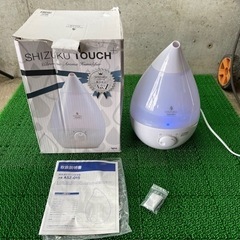 SHIZUKU TOUCHプラス　超音波式アロマ加湿器　2016年製