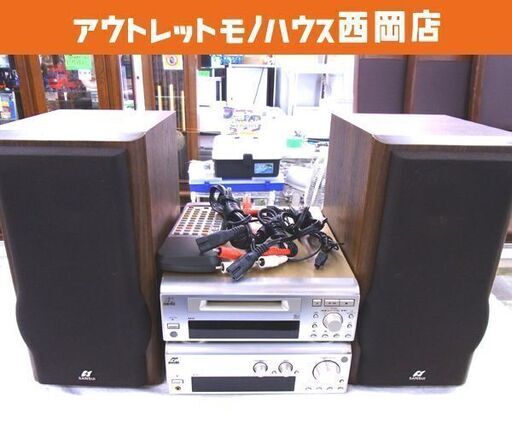 山水 11シリーズ MDラジオコンポ 99年製 M11/R11 ウッドスピーカー SANSUI オーディオ機器 西岡店