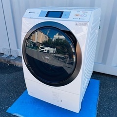激安美品⬇️Panasonic ドラム式洗濯乾燥機　10k…