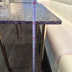 店舗用(スナック・ラウンジ)大理石ローテーブル