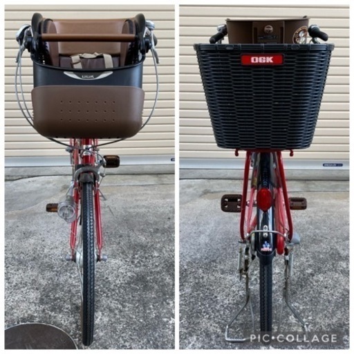 自転車 ママチャリ 前乗せ用チャイルドシート 後ろ乗せ用