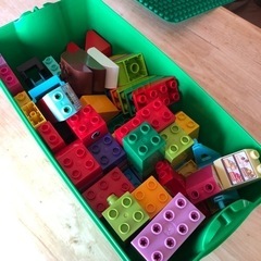 LEGO デュプロ　ブロック　他　板2枚セット