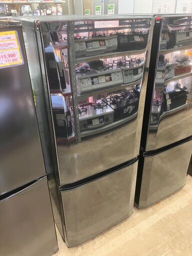 MITSUBISHI 三菱 146L冷蔵庫 2019年式 MR-P15D No.4990● ※現金、クレジット、スマホ決済対応※