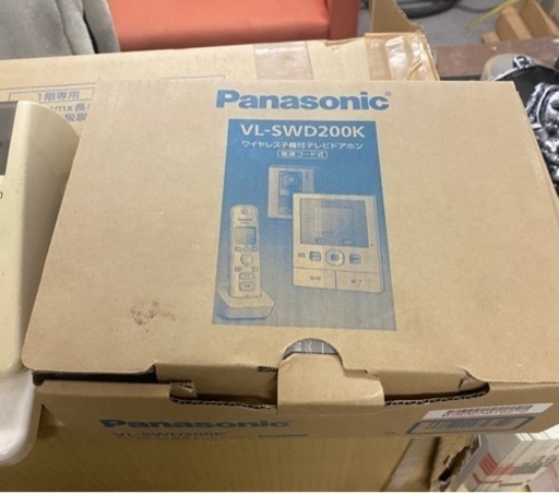 新品インターホン　テレビモニターホン　Panasonic VL-SWD200K