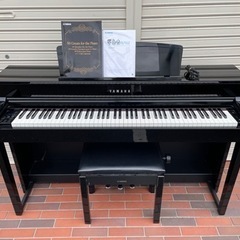 美品 ヤマハ YAMAHA CLP-545PE [電子ピアノ クラビノーバ 88鍵 黒色艶 