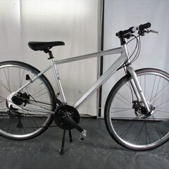 C532　限定特価　整備済みクロスバイク★ブリヂストン　ORDINA★ 中古自転車 【48ｃｍ　シルバー 】