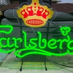 【ネット決済・配送可】Carlsberg ネオンサイン カールスバーグ