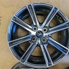 【美品】カローラフィールダー W×B 16インチ アルミホイール 4本 