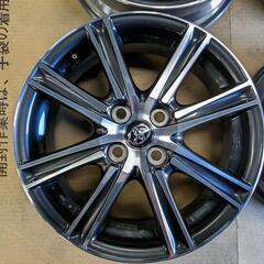 【美品】カローラフィールダー W×B 16インチ アルミホイール 4本 