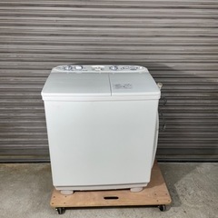【無料】AQUA 電気洗濯機　AQW-N551 ステンレス二槽式...