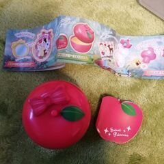 りんご　ケース　ミニ　おもちゃ　
