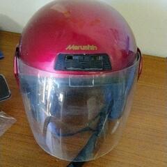 0216-138 【無料】 marushin　赤ヘルメット