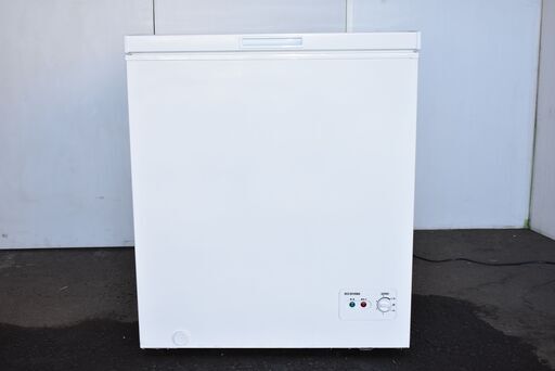 【ヤ取終了6/11】≪y556≫動OK 美品 アイリス 1ドア 冷凍ストッカー 142L ICSD-14A-W  2021年製 -26.2℃ 飲食店/店舗 50211-05