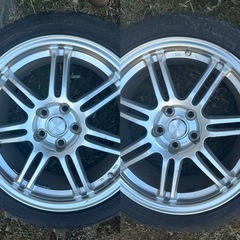 エコフォルムタイヤホイール4本セット　マークX130系前期に付けてました。