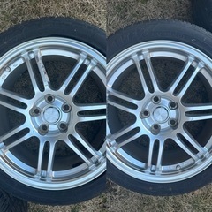 エコフォルムタイヤホイール4本セット　マークX130系前期に付けてました。