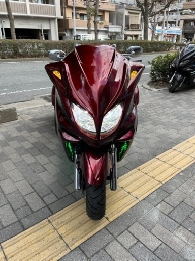 ヤマハ マジェスティCトライクカスタム 国産 大人カスタム ワインレッド