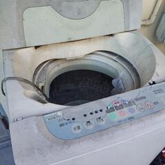 HITACHIの壊れた洗濯機