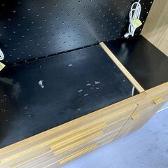 大川家具 東馬 オクタ（ハウタ）シリーズ レンジボード 幅105×奥行47×高さ