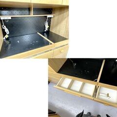 大川家具 東馬 オクタ（ハウタ）シリーズ レンジボード 幅105×奥行47×高さ