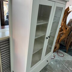 本棚　白　　リサイクルショップ宮崎屋住吉店　23.2.16　ｙ