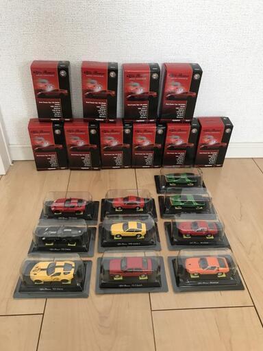 新品、kyosho アルファロメオ ミニカーコレクション ミニカー