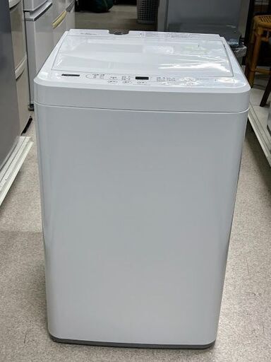 ヤマダホールディングス　全自動洗濯機　6.0kg　YWMT60H1　2021年製