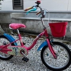 427、幼児自転車16インチ(ピンク青)