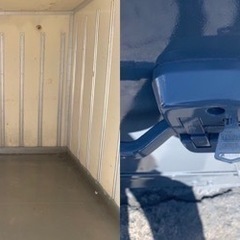 No.733 保冷バン 2ｔ 車  アルミ 箱 バイク 倉庫 トラック コンテナ 米 保管庫 物置 DIY