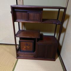 茶箪笥…お茶道具か入ってました。