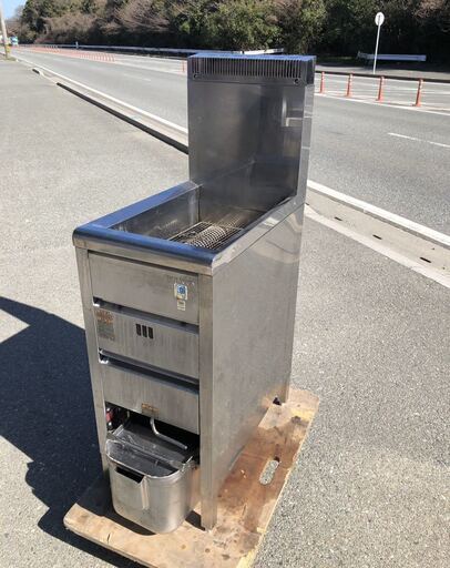 ■ 中古品 タニコーガスフライヤー TGFL-35C LPガス（プロパンガス） 2017年 動作問題なし 厨房 揚げ物■ □ 中古品 タニコーガスフライヤー TGFL-35C LPガス（プロパンガス