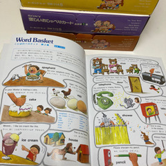 SONY 楽しいおしゃべりカード英語1-6 ,本/ 漢字/プレイヤー一式