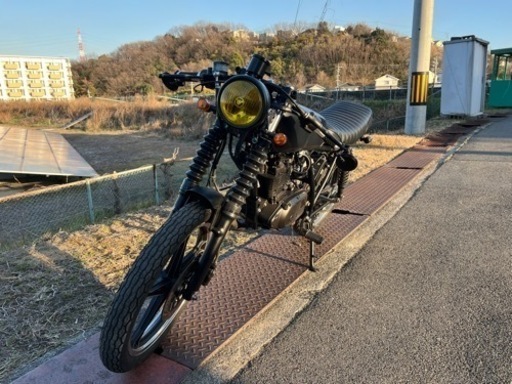 GN125 カフェレーサー