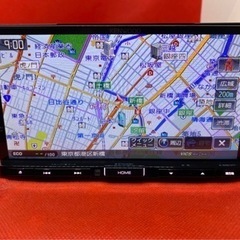 KENWOOD 上位級　MDV-X500 フルセグ　新品バックカメラ付フルセット　な-6