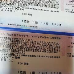 侍ジャパン2023ひなたサンマリンスタジアム宮崎　内野指定席