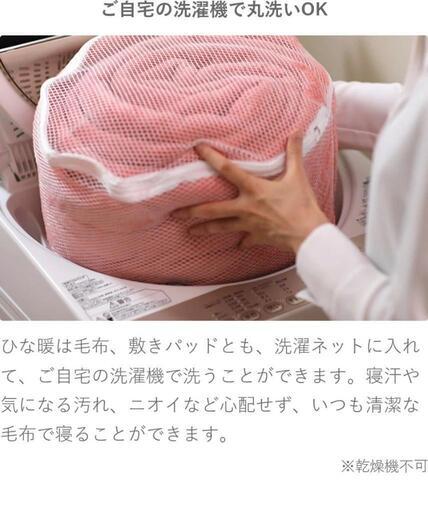 【本日限定投稿】届いたばかり！！新品未使用！　ひな暖　毛布　シングル