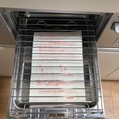 ビルトインコンロ　短期間使用　都市ガス