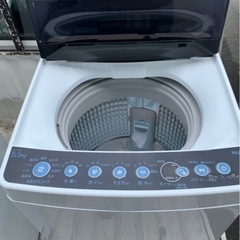 5km以内配送無料 保証付き Haier (ハイアール) 全自動電気洗濯機 5.5 