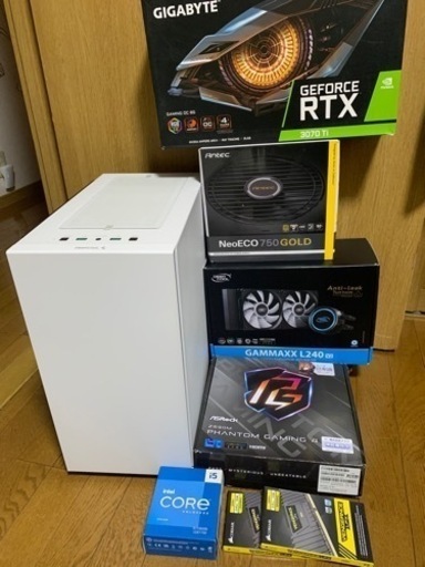 【郵送可】 i5-13600K＆RTX3070ti /MS-Office2021pro 搭載 ★ハイスペ\u0026高FPSゲーミングPC★メモリ32G/SSD1T/無線LAN/Win11pro