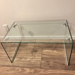 ローテーブル ガラステーブル 強化ガラス