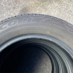はめ替え工賃込み！175/65R15 ブリヂストン エコピアNH100C 中古4本 