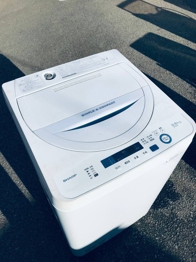 ♦️EJ2928番SHARP全自動電気洗濯機 【2017年製】