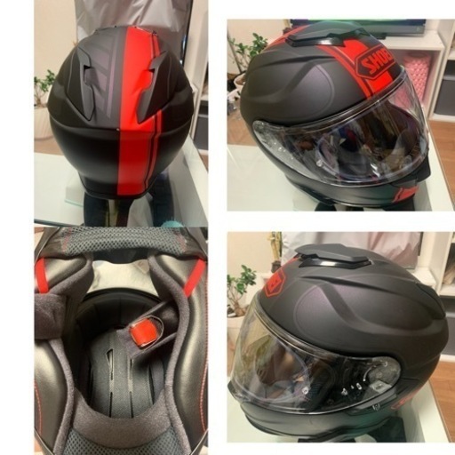 SHOEI フルフェイスヘルメット GT-Air II REDUX グローブ付き
