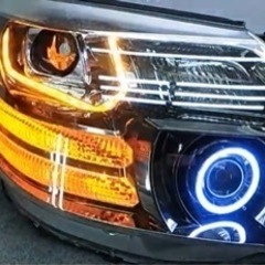 10アルファード加工ヘッドライト