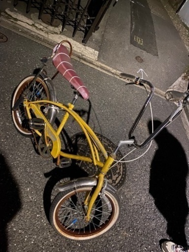 黄色い自転車